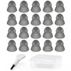 Resound Compatible Hearing Aid Domes Smoky Power Dome Ear Tips