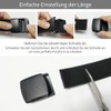 LionVII Mens Elastic Belt 130cm Stretch Belt with Plastic Buckle