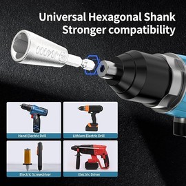 Wire Twister Tool for Drill, Wire Nut Twister for Drill, Drill Wire Twister for Electrical Power Drill