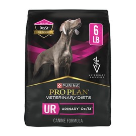 Purina Pro Plan Veterinary Diets UR Urinary Ox/St Canine Formula Dog Food Dry Kibble - 6 lb. Bag