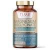 Time Health New: Magnesium Bisglycinate C 307mg Elemental Magnesium C