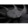 Noctua NF-A14x25r G2 PWM chromax.Black, Premium-Quality Quiet Round-Frame 140mm PC