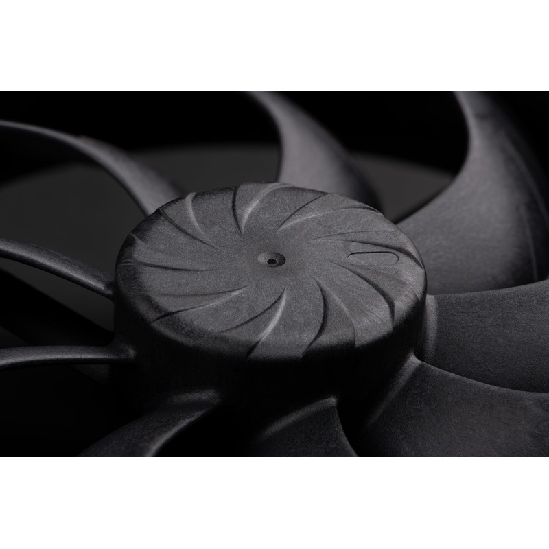 Noctua NF-A14x25r G2 PWM chromax.Black, Premium-Quality Quiet Round-Frame 140mm PC