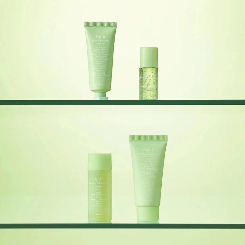 Abib Heartleaf Calming Trial Kit Set Calmante K-beauty Todo Tipo