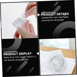 TOVINANNA 2 Rolls Collar Sweat Pad Sweat Absorption Decal Discreet and for Summer