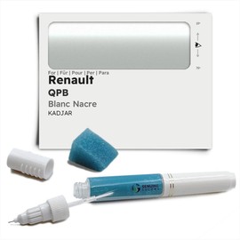 Genuine Colors Paint Pen Blanc Nacre QPB for Renault White Kadjar