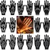 16Sheets Henna Tattoo Stencils Kit for Hand, Reusable Indian Arabian