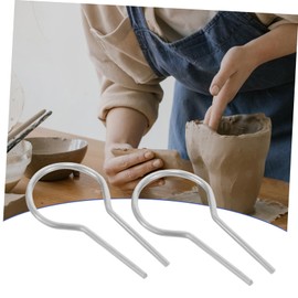 Hohopeti 100pcs Kiln Hanging Burn Needles for Firing Durable Pottery Tools Safe Material Heat Resistant Design for Crafting and Jewelry Making