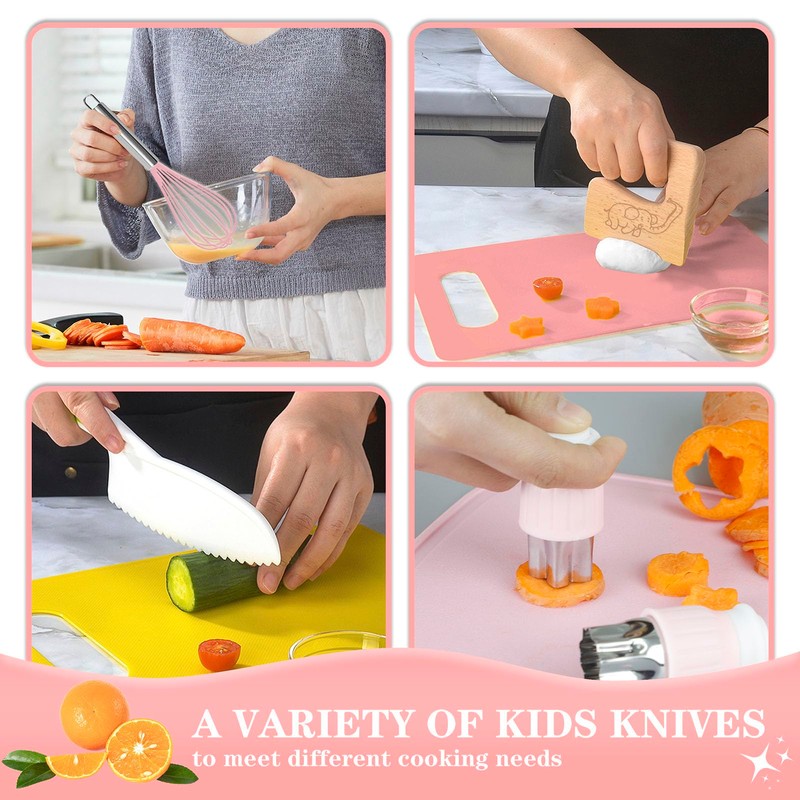 33 Pieces Kids Cooking Sets Real, Kids Chef Role Play