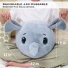 ninazy Puffy Elephant Stuffed Animal (12 in) - Stuffed Elephant