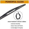 TA-VIGOR 14 Inch Rear Windshield Wiper, Automatic Windshield Blade Compatible