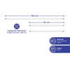 Maximex Bed Sheet Straps Extra Long 3-Piece Set - Set