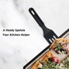 Professional Nylon Mini Spatula, Heat-Resistant Serving Spatula for Nonstick Pans,