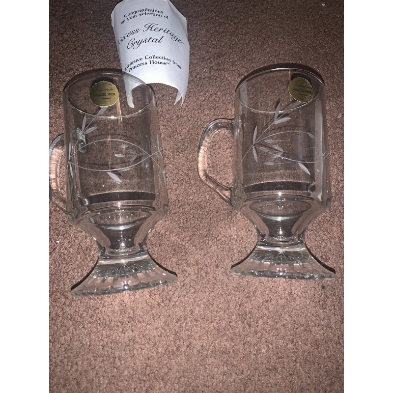 Princess House NEW Collectable Princess House Heritage Crystal Irish Coffee