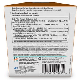 Himalaya PartySmart, 10 Vegetarian Capsules, Provides Antioxidants, Non-GMO, Plant-based, 250 mg, 3 Pack
