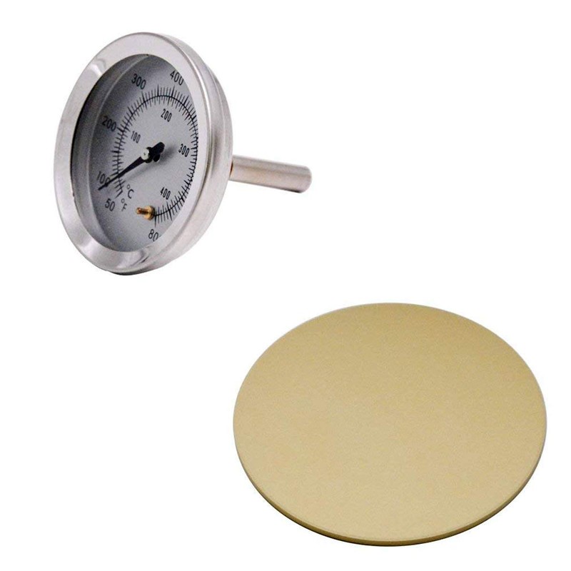Skyflame Universal Stainless Steel Pizza Oven Kit with Stone for