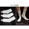 Seikatsu Silk Cold Socks, Round Silk Socks, 100% Silk, Unisex,