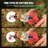 Upgraded Electric Pruning Shears, 1.6" Cutting Diameter Cordless Powered Pruner