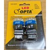 OPTA 2PC 3157 3057 3156 19 SMD's RED BLUE LED
