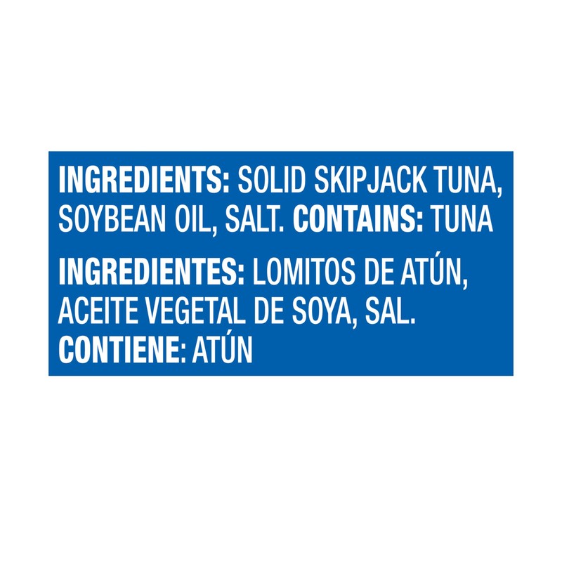 Van Camp's Seafood Solid Skipjack Tuna in Oil, 4-3 oz.