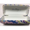 VERA BRADLEY READING GLASSES OR EYEGLASSES CASE CAPRI BLUE NEW