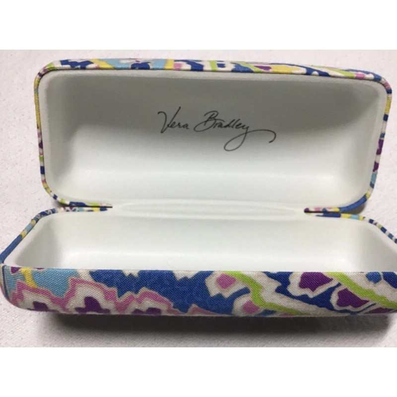 VERA BRADLEY READING GLASSES OR EYEGLASSES CASE CAPRI BLUE NEW
