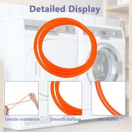 R&DOG Portable Dryer Blower Fan Belt - for Magic Chef 2.6 cu.ft Dryer- MCSDRY1S