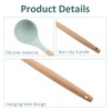 9PCS/Set Silicone Cooking Utensils Kitchenware Blue Kitchen Tool (Storage Bucket