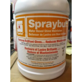 Spartan Spraybuff Water Based Shine Maintainer Floor Care Cleaner 1 Gallon #4440