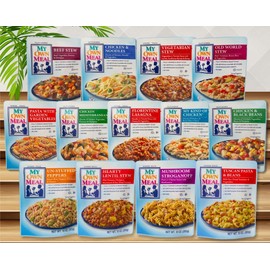 My Own Meals Assortment Box, Kosher Certified, 13 Meal Variety Pack, 4 Chicken, 2 Beef, 3 Dairy, 4 Vegetarian