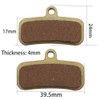 x1 Surron/Talaria High-Performance Brake Pads (1x Sets) – Long-Lasting, Fade-Resistant