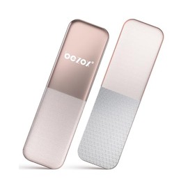 BEZOX One-side dual-purpose Glass Foot File, Rough and Smooth Sides Callus Remover Feet Heel Scrubber Dead Skin Scraper Pumice Stone Professional Pedicure Tools for Women and Men