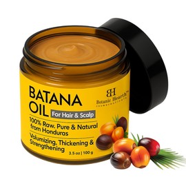 Botanic Hearth Batana Oil For Hair Growth | Batana Butter (3.5 Fl Oz) | Deeply Nourishing & Revitalizing Hair & Skin Care