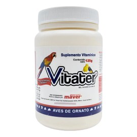 Vitater 125g - Suplemento Vitaminas Para Aves De Ornato