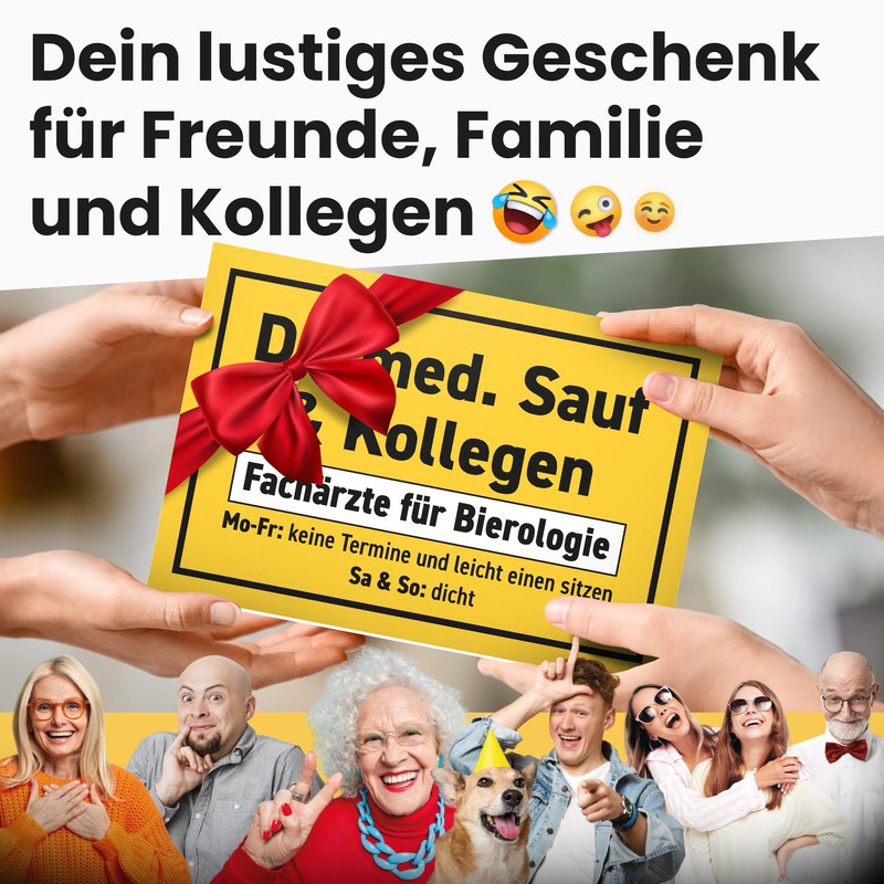 DankeDir! Dr. med Sauf & Kollegen 30 x 20 cm