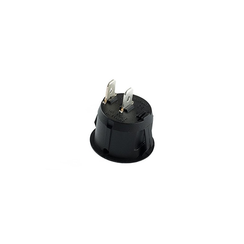edi-tronic Rocker Switch Round Small 2-Pin 250 V 6 A