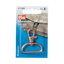 Prym Snap Hook, Metal, Rose Gold, 6 x 5 x 3 cm