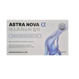Astranova Alpha 30 tablets 1 box / 아스트라노바 알파 30정 1박스