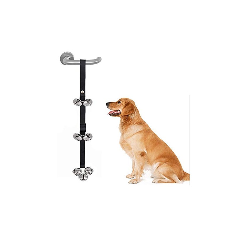 TOP-MAX Potty Training Dog Doorbells Adjustable Dog Training Bells Nylon