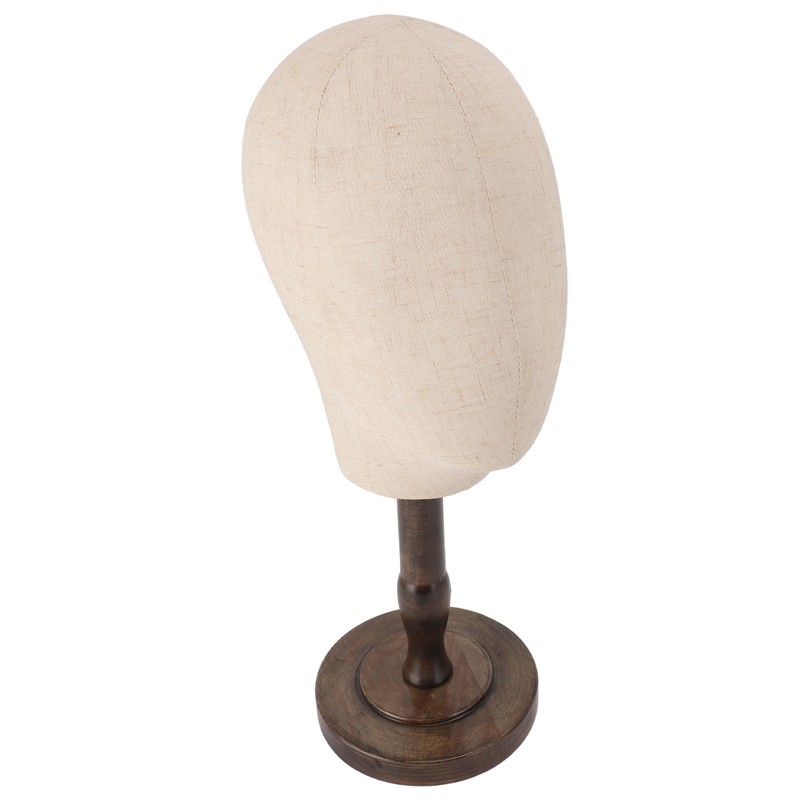 Wig Head Stand Non Woven Fabric Mannequin Head Hat Display