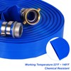 PVC Discharge and Backwash Hose with Aluminum Pin Lug Fittings