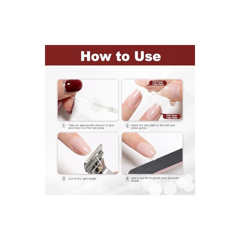 Sularpek Pack of 5 5 g Nail Glue, Nail Glue,