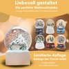 Christmas Snow Globe | Mountain Landscape with Bridge | Base