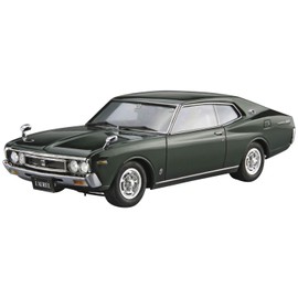 Aoshima Bunka Kyozai 1/24 The Model Car Series No.14 Nissan KHC130 Laurel HT2000SGX 1972 Plastic Model