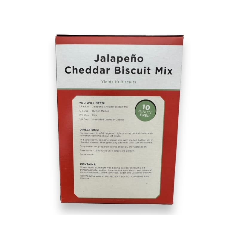 A Blend Above Jalapeno Cheddar Biscuits Mix, Easy To Make,