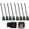 8 Pack Ford Ignition Coil Connector Plug Harness - Compatible