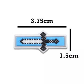 Expert Miner Badge Shoe Charm