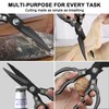 CGBE Kitchen Scissors Heavy Duty, Dishwasher Safe Kitchen Scissors, Multi-Purpose