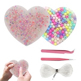 Picky Pad, Picky Pad Reusable Sensory, Reusable Picky Pad Kit, Skin Picking Fidget Toys, Remeltable Picky Pad, Picky Pad for Stress Relief Sensory Toys, Picking Pad with String and Tweezers