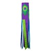 In the Breeze 5180 — Peacock Feather 40-inch Windsock —